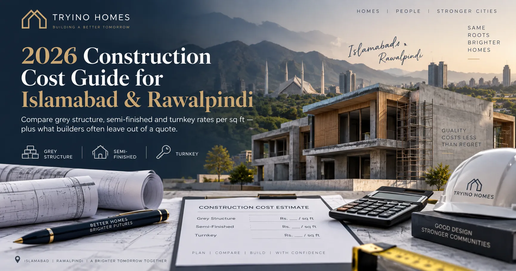 2026 Construction Cost Guide for Islamabad & Rawalpindi