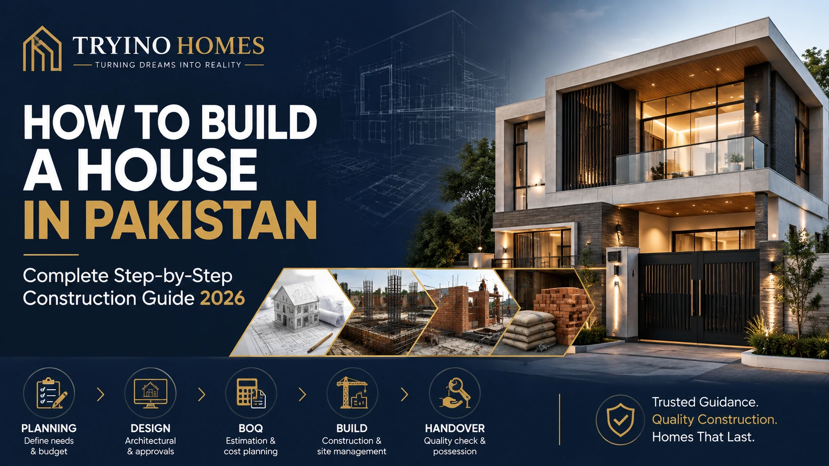 A Step-by-Step Guide to Building Your Dream Home in Pakistan