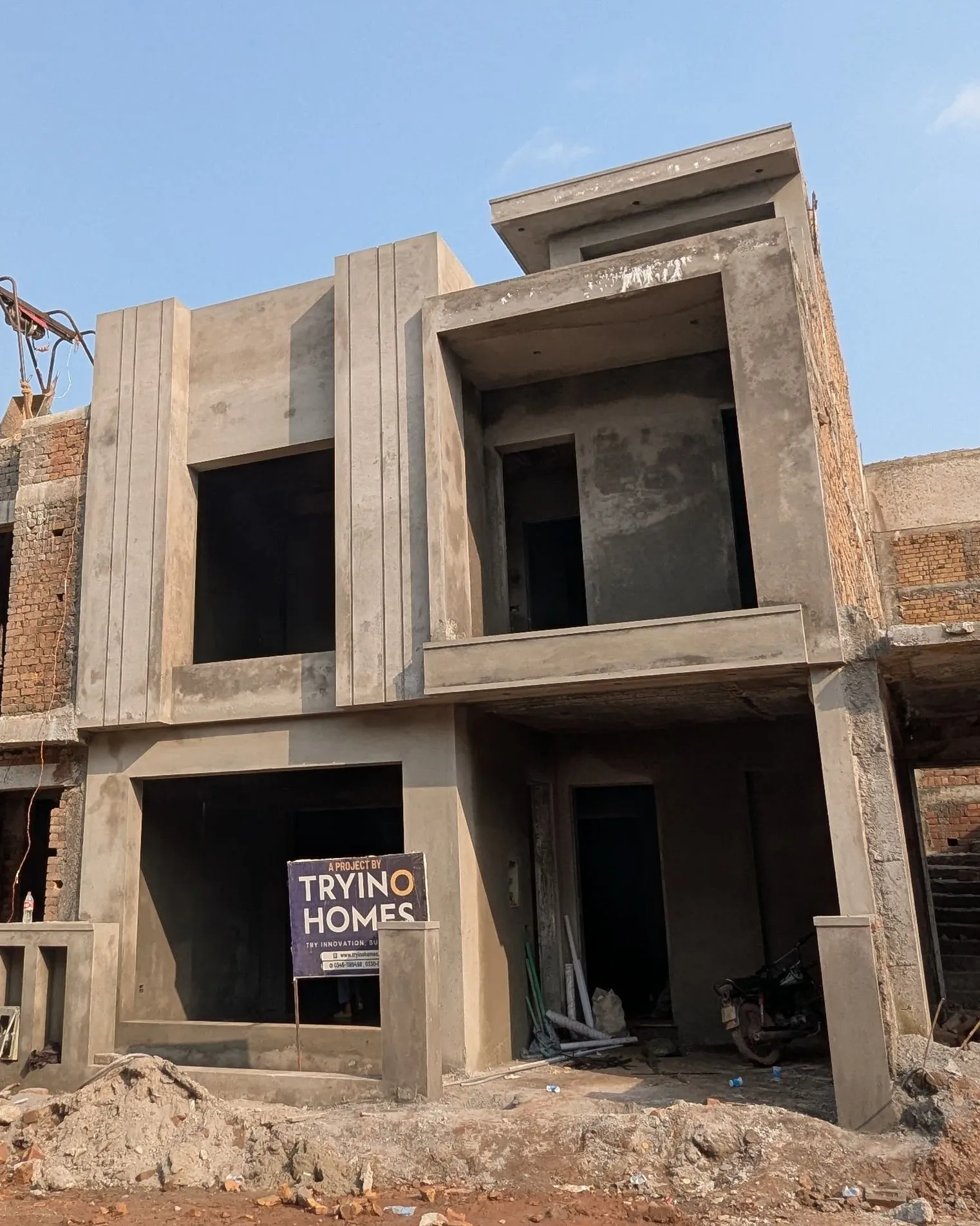 5 Marla Grey Structure ongoing in Parkview City (Plot B-503)
