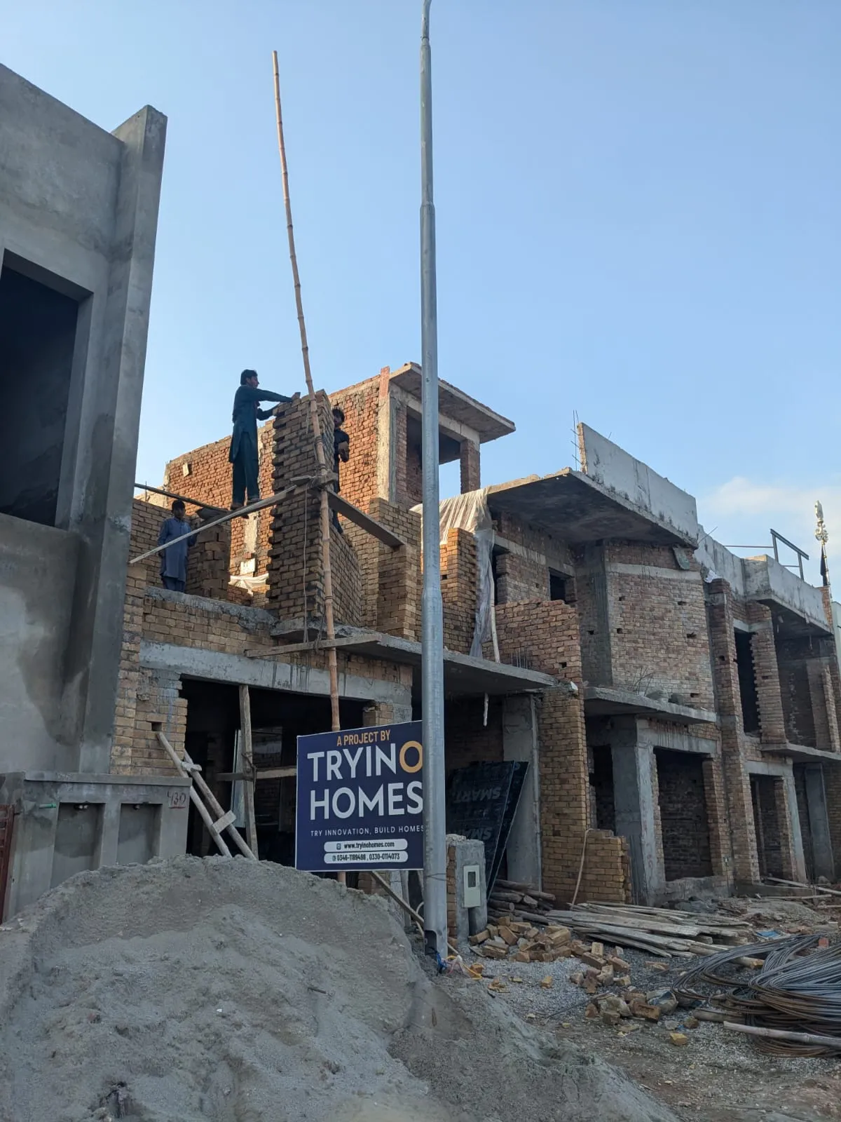 5 Marla Grey Structure ongoing in Parkview City (Plot B-430)